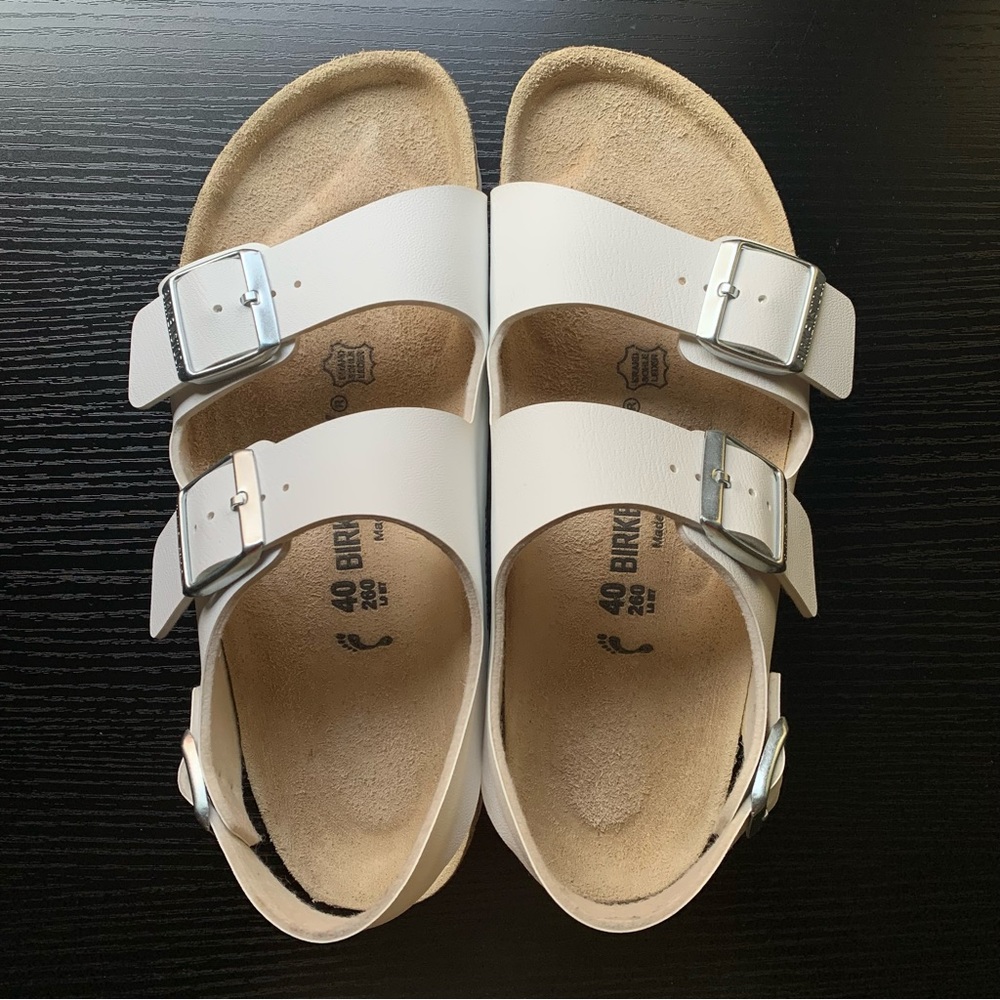 BIRKENSTOCK Milano Birko-Flor Sandals EUC
